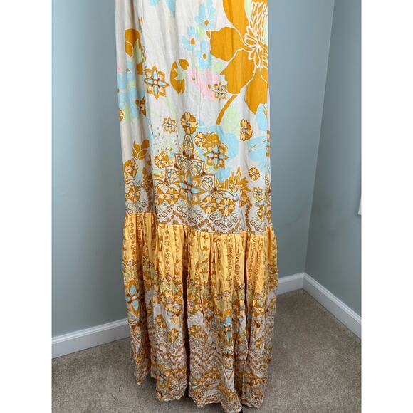 NWT Free People Cote D Azur Maxi Dress Ivory -XS - Picture 4 of 10